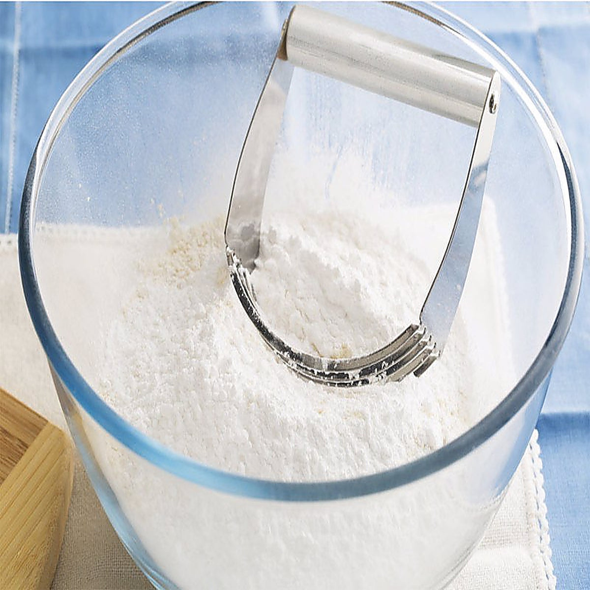 Harold Import - 45752 - 7-3/8 in. L Silver Stainless Steel Pastry Blender