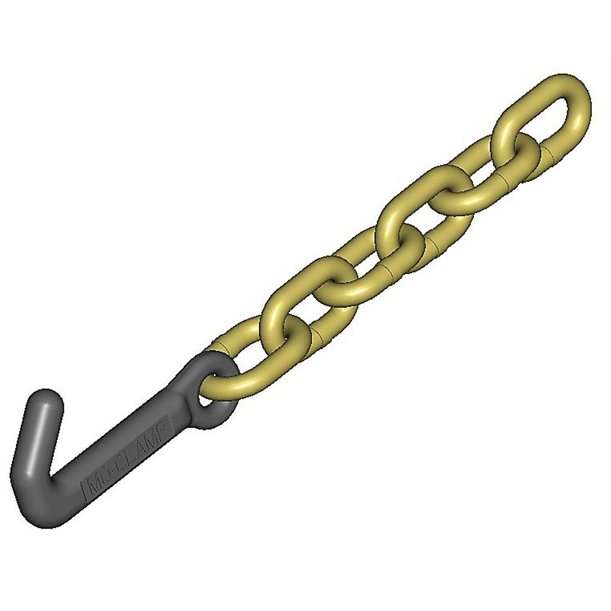 Mo-Clamp - 6317 - Tie Down in J in Hook with 3/8 in Chain