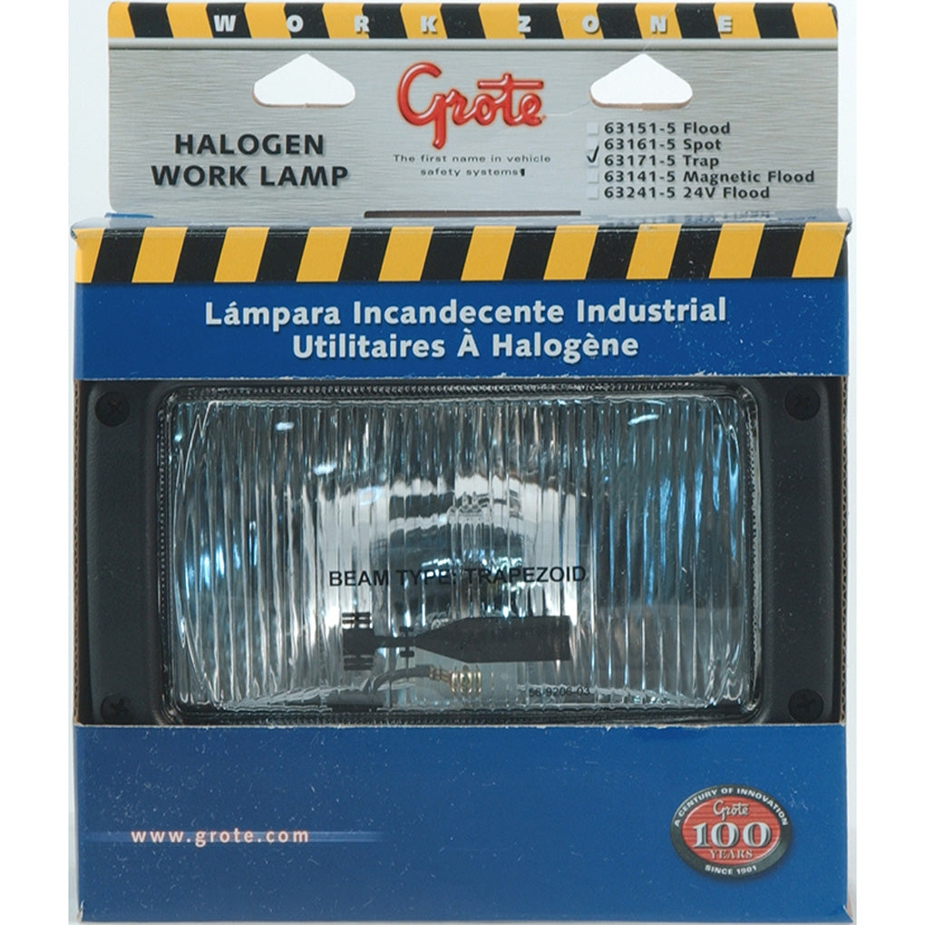 Grote - 63171-5 - Rectangular Halogen Work Lamp
