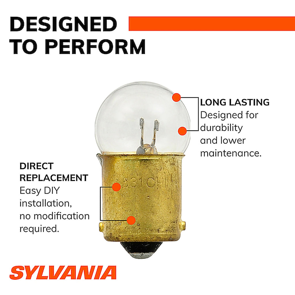 Sylvania - 631LLBP2 - 631 Long Life Mini Bulb, 2 Pack