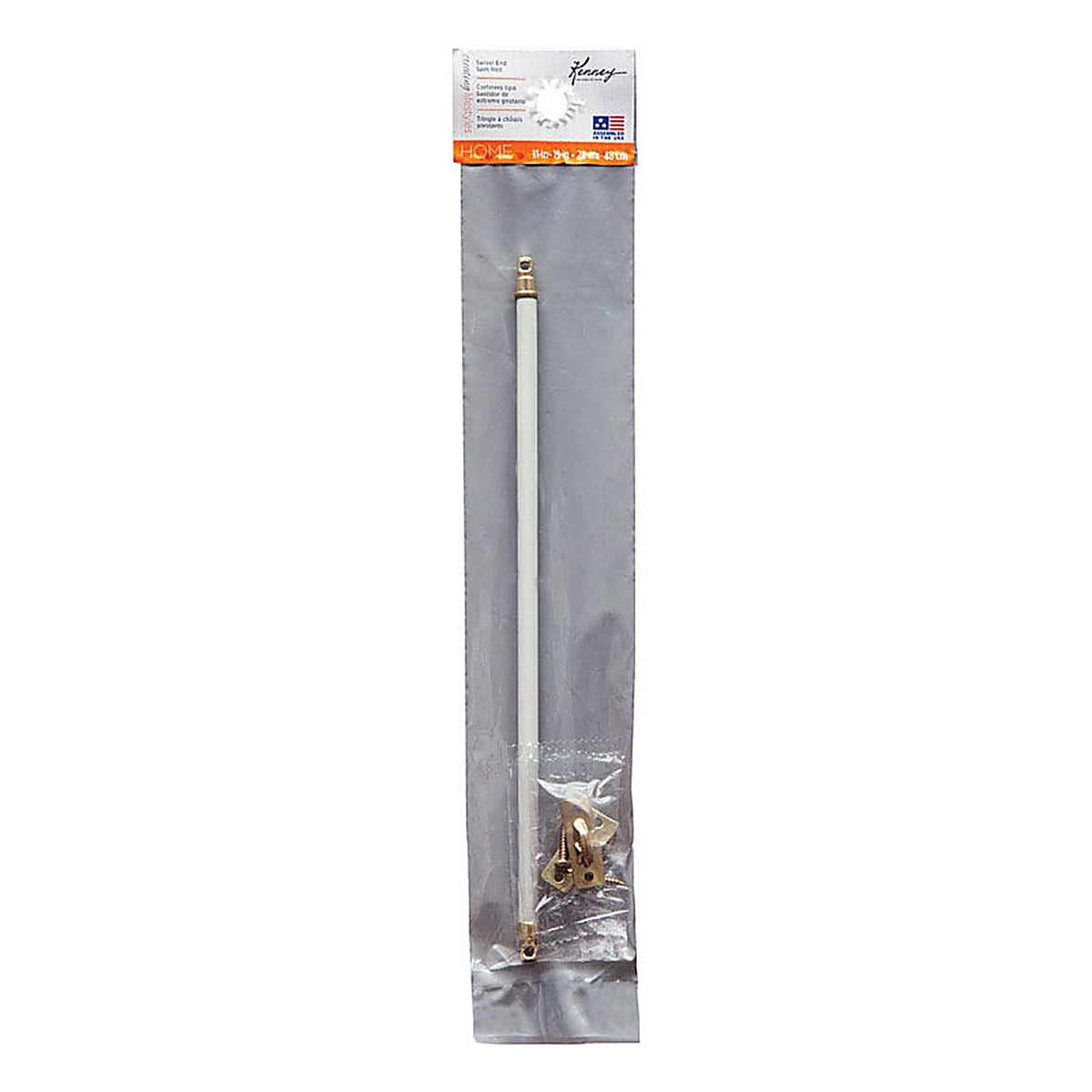 Kenney - KN6401 - White Sash Rod 11 in. L x 19 in. L