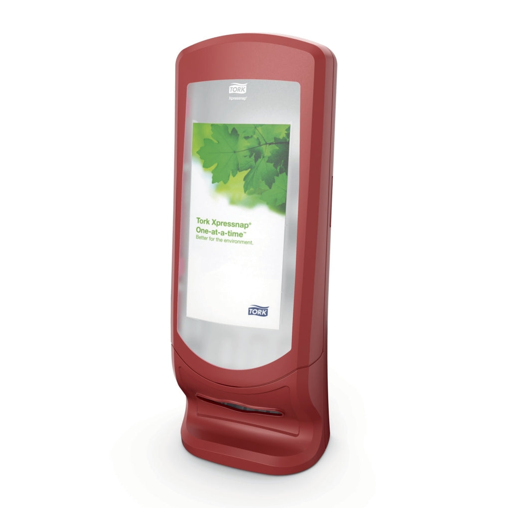 Tork - 6336000 - Xpressnap Signature Stand Napkin Dispenser - Red