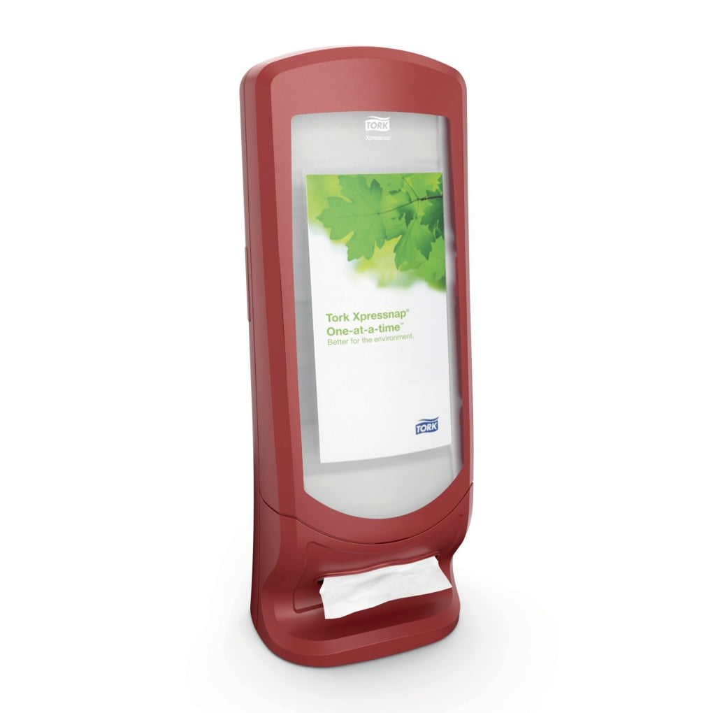 Tork - 6336000 - Xpressnap Signature Stand Napkin Dispenser - Red