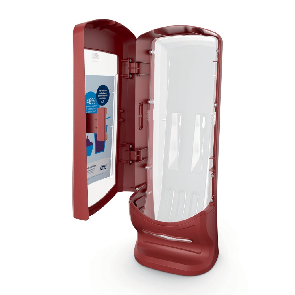 Tork - 6336000 - Xpressnap Signature Stand Napkin Dispenser - Red