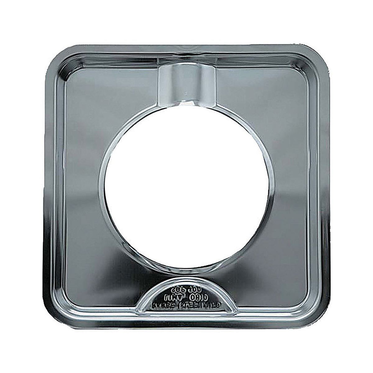 Range Kleen - SGP400 - Chrome Range Pan 7.5 in. W X 7.5 in. L