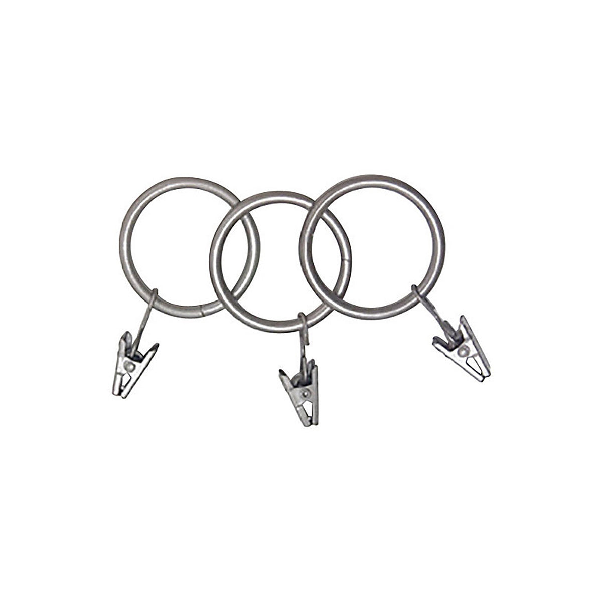 Kenney - KN85203 - Pewter Pewter Clip Ring 1 in. L x 1 1/4 in. L