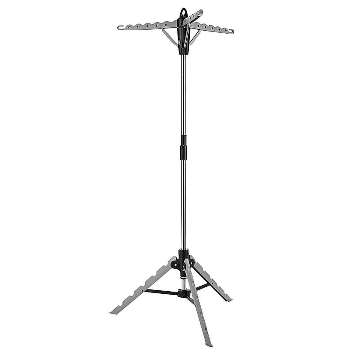 Whitmor - 6036-3870 - 64.5 in. H X 28 in. W X 28 in. D Stainless Steel Tripod Collapsible Clothes Drying Rack