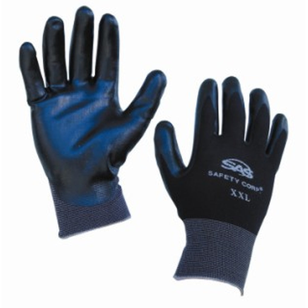 SAS - 640-1911 - PAWS NITRILE COATED GLOVE - XX-Large
