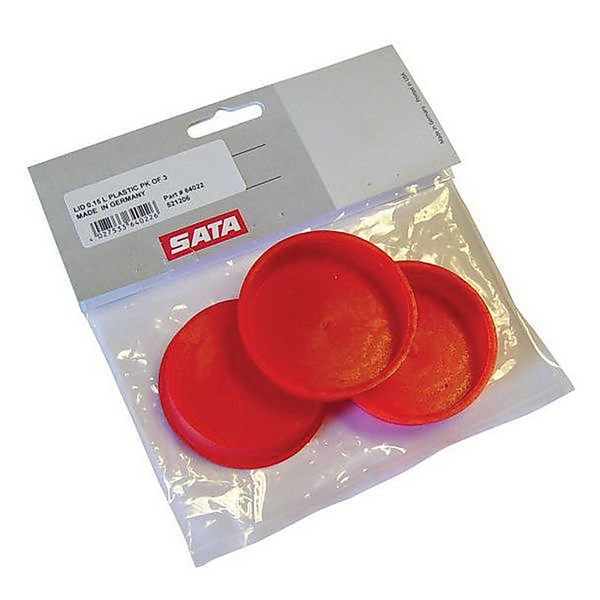 SATA - 64022 - Cup Lid, Plastic, Use with: 0.15 L Reusable Gravity Flow Aluminum Cup
