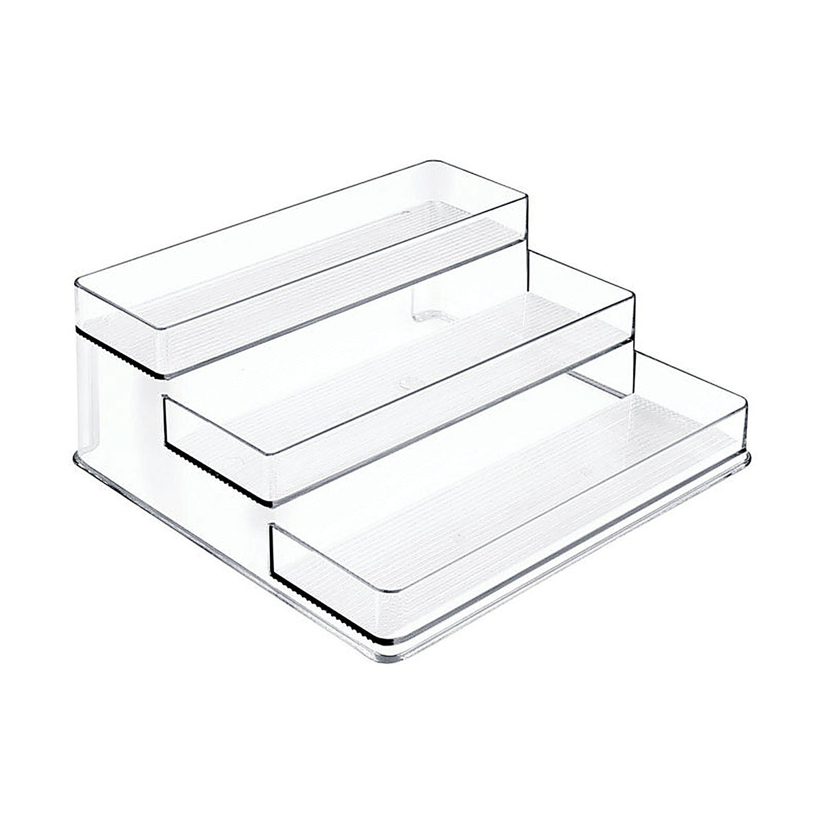 InterDesign - 62130 - Linus 4 in. H x 10 in. W x 9-3/16 in. L Clear Spice Organizer