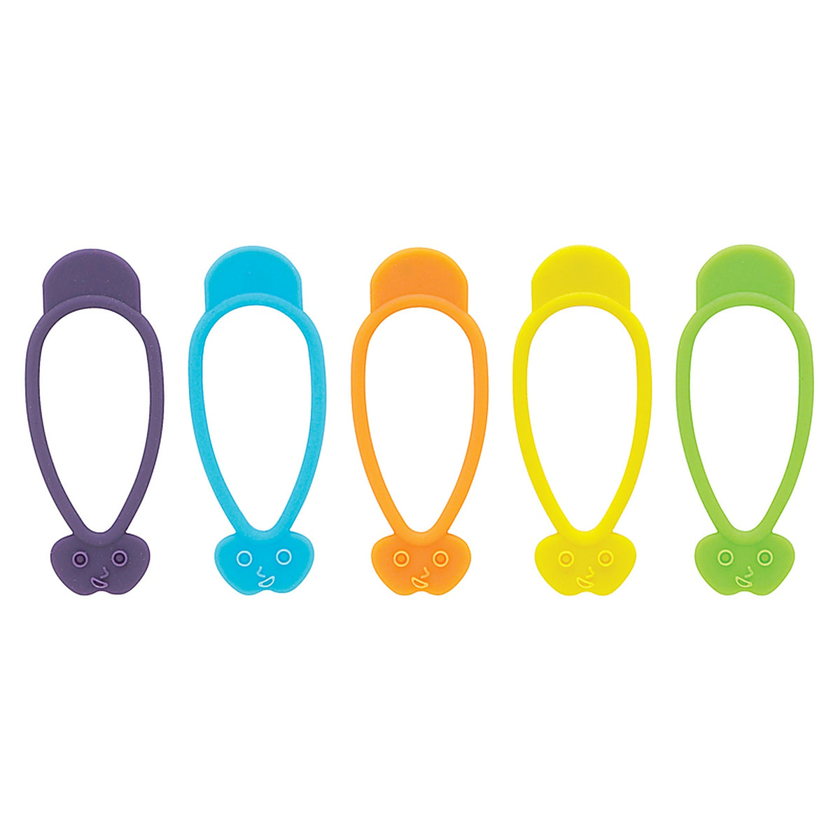 Harold Import - 43729 - Assorted Silicone Bag Ties