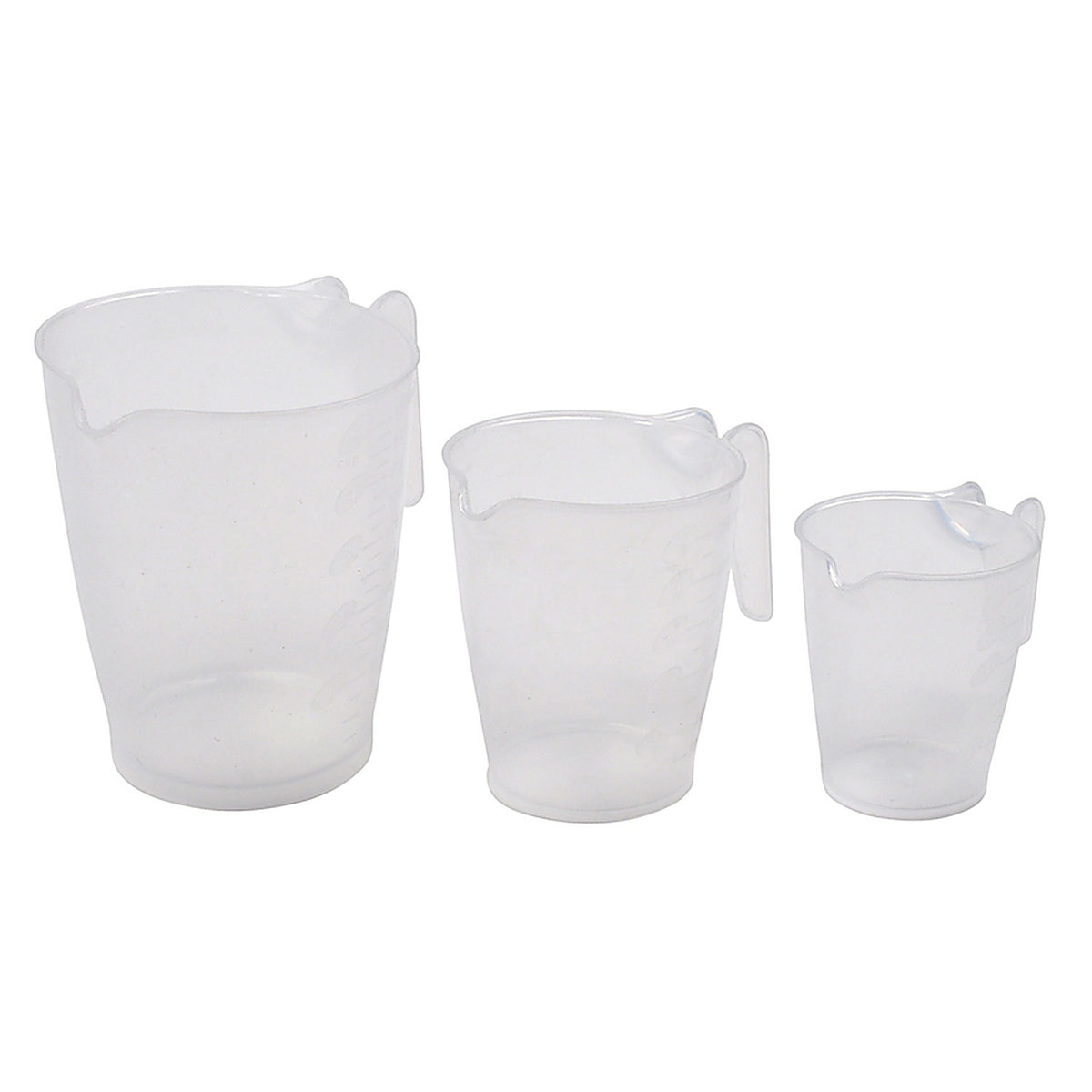 Home Plus - H110602 - Plastic Clear Measuring Cup Set