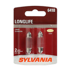 Sylvania - 6418LLBP2 - 6418 Long Life Mini Bulb, 2 Pack