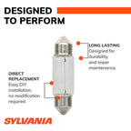 Sylvania - 6418LLBP2 - 6418 Long Life Mini Bulb, 2 Pack