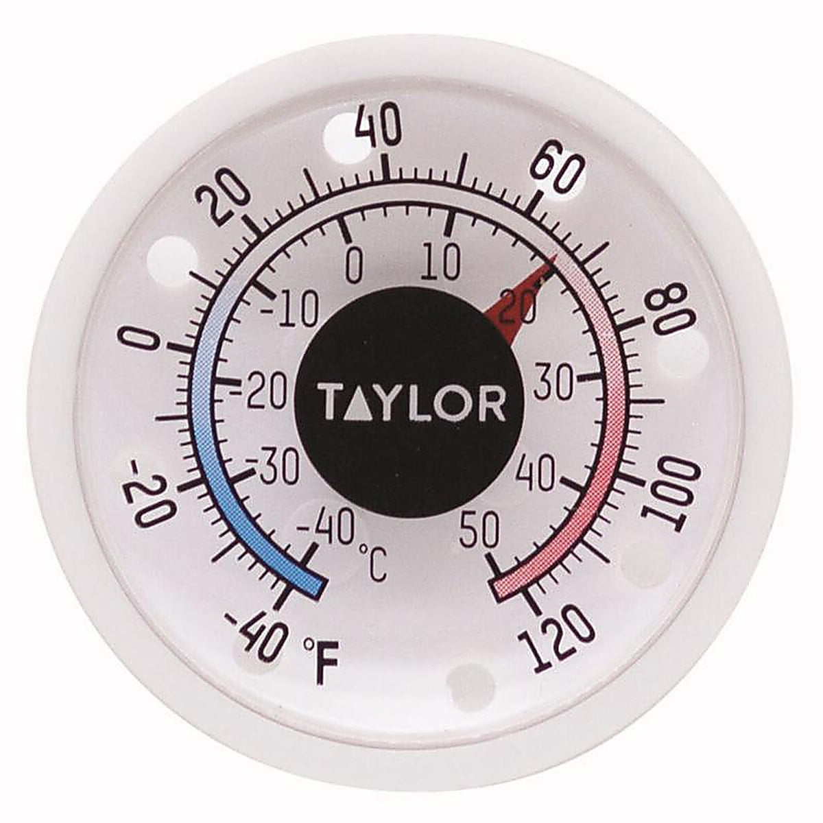 Taylor - 5380N - Dial Thermometer Plastic White