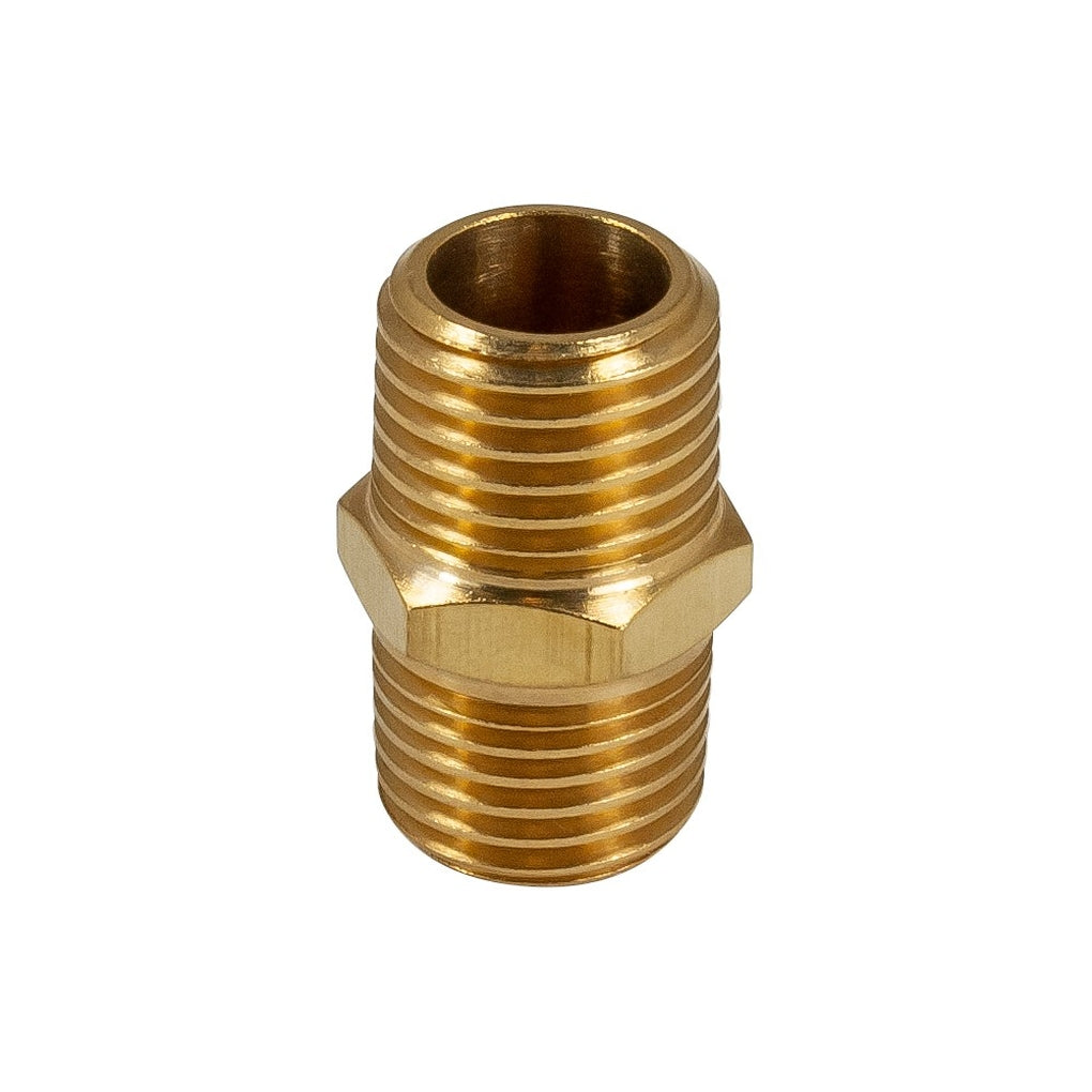 AES|6468|Pipe Adapter, 1/4 in, MNPT, Brass