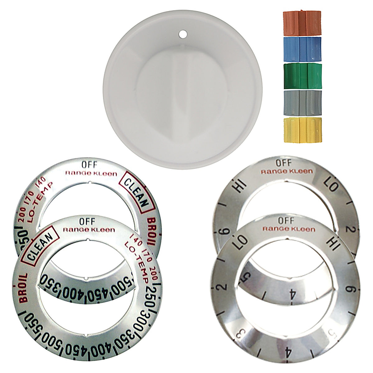 Range Kleen - 8131 - Plastic Replacement Knob Kit