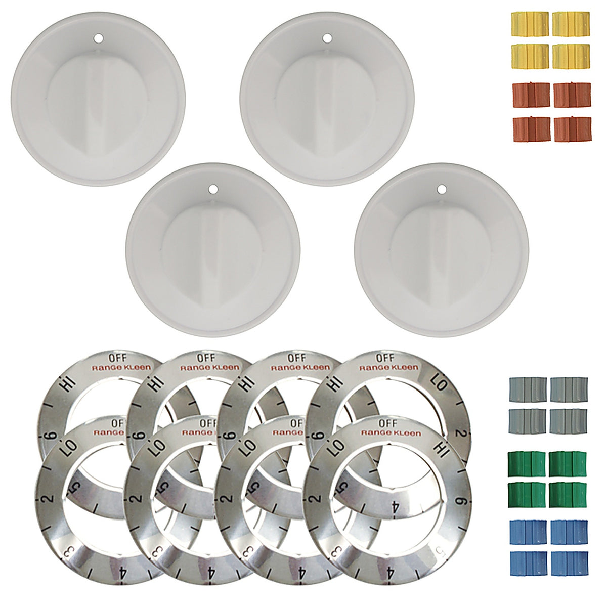 Range Kleen - 8134 - Plastic Replacement Knob Kit