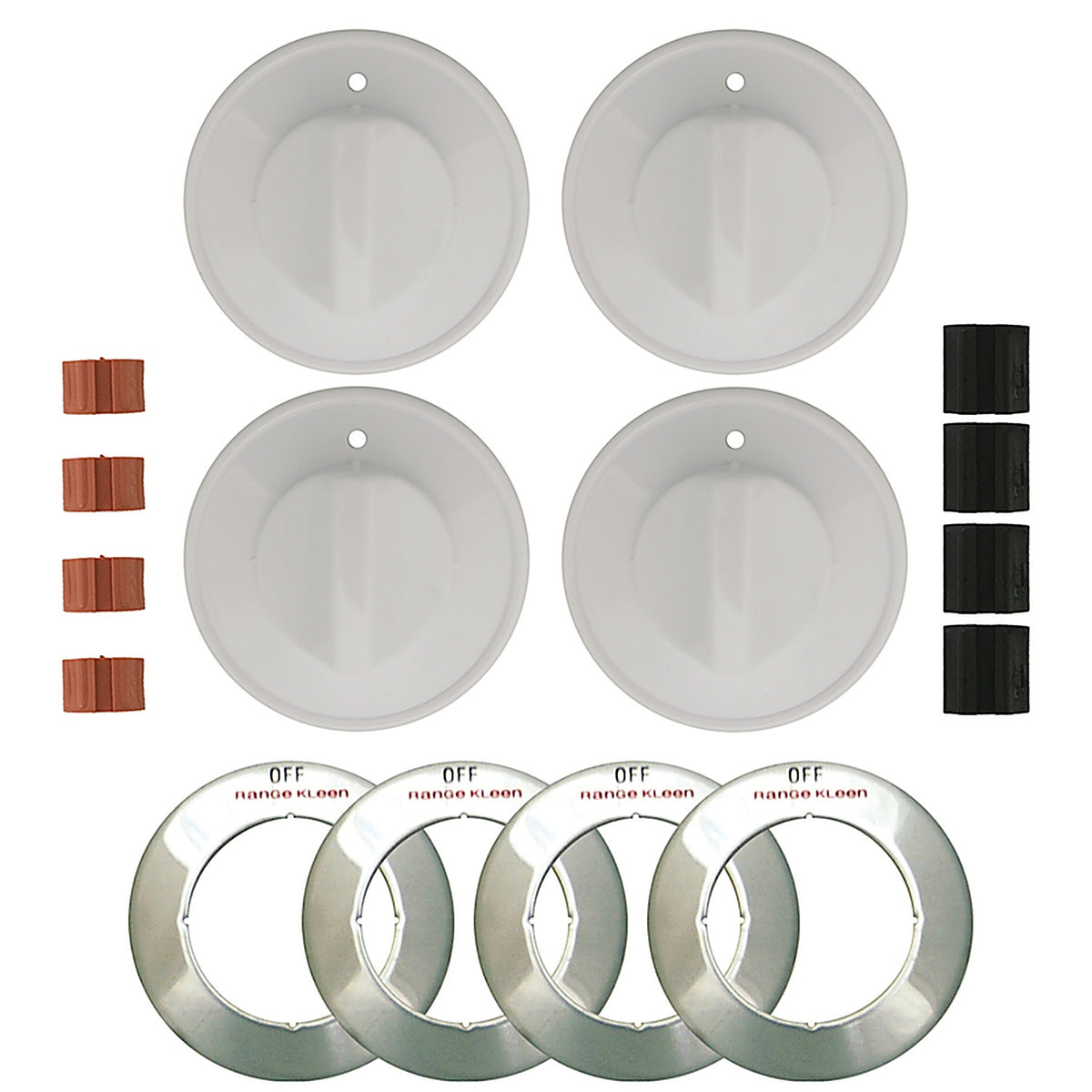 Range Kleen - 8234 - Plastic Replacement Knob Kit