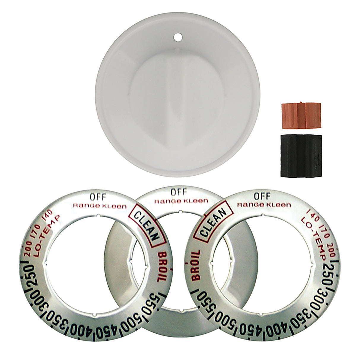 Range Kleen - 8231 - Plastic Replacement Knob Kit