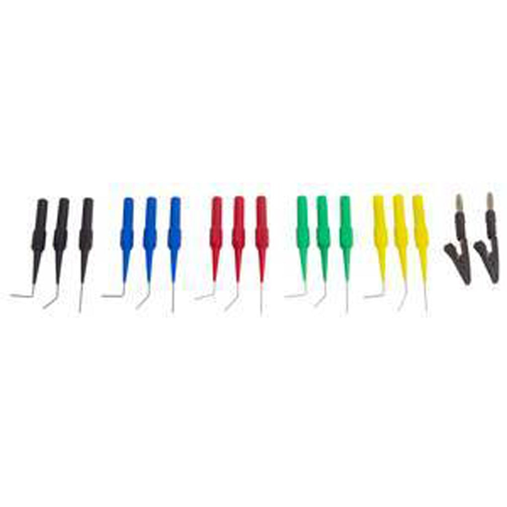 Lisle - 64900 - 17 Pc. Back Probe Pins and Alligator Clips Set