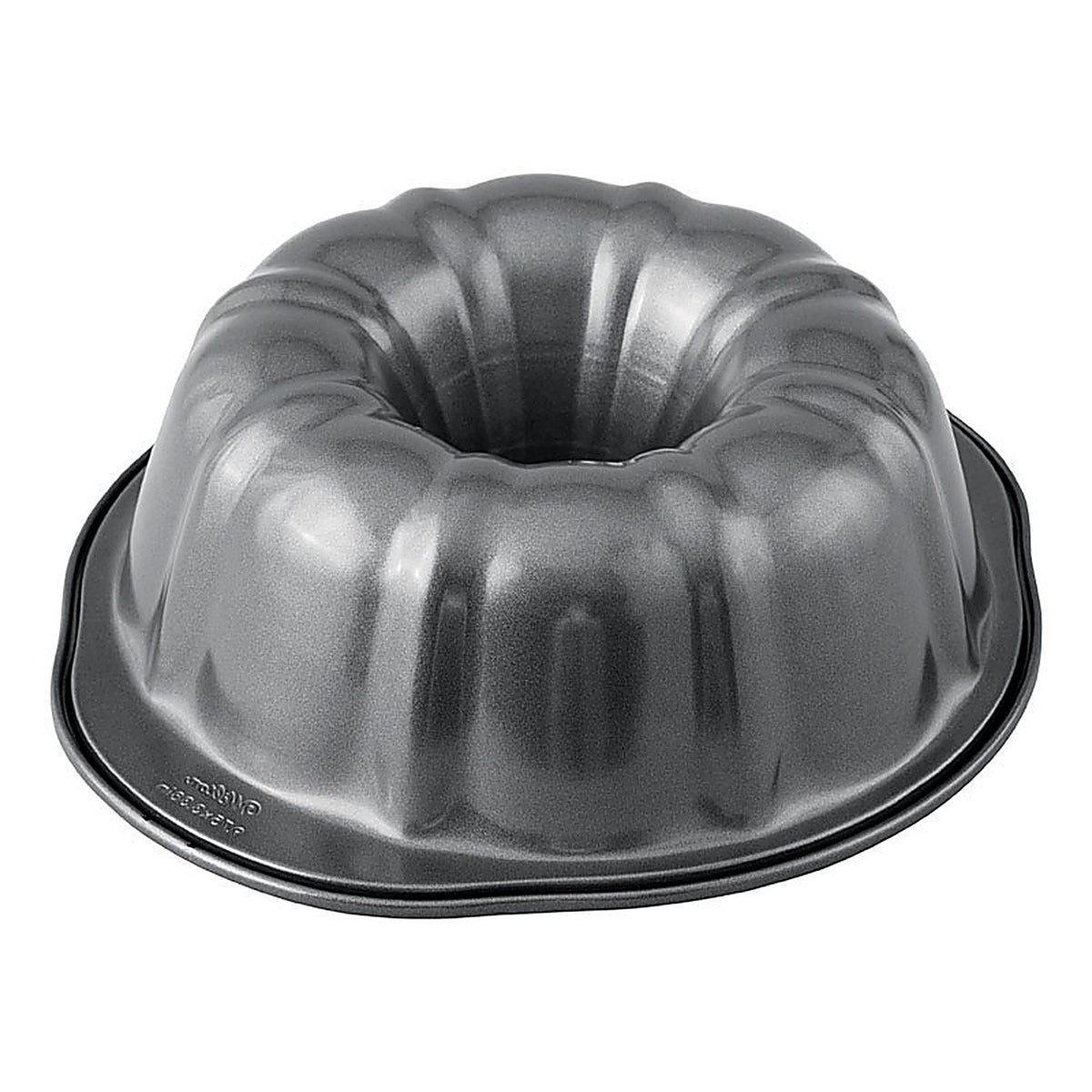 Wilton - 191002996 - Premium 9-1/4 in. W X 9-1/4 in. L Fluted Tube Pan Gray 1 pk