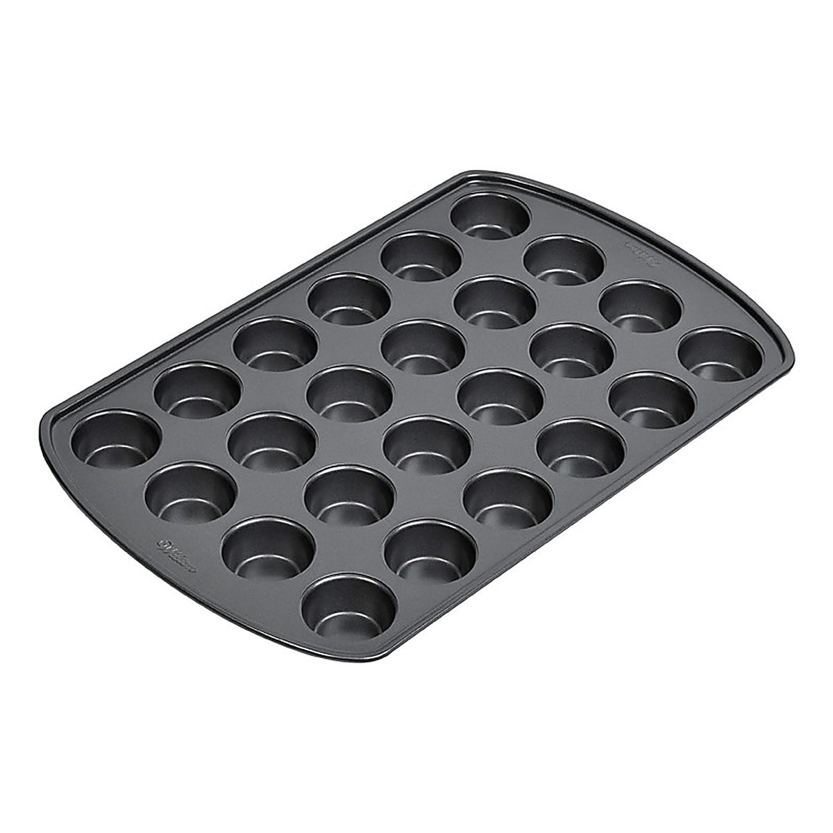 Wilton - 191003008 - 10-1/2 in. W X 16-5/16 in. L Mini Muffin Pan Gray 24/cups