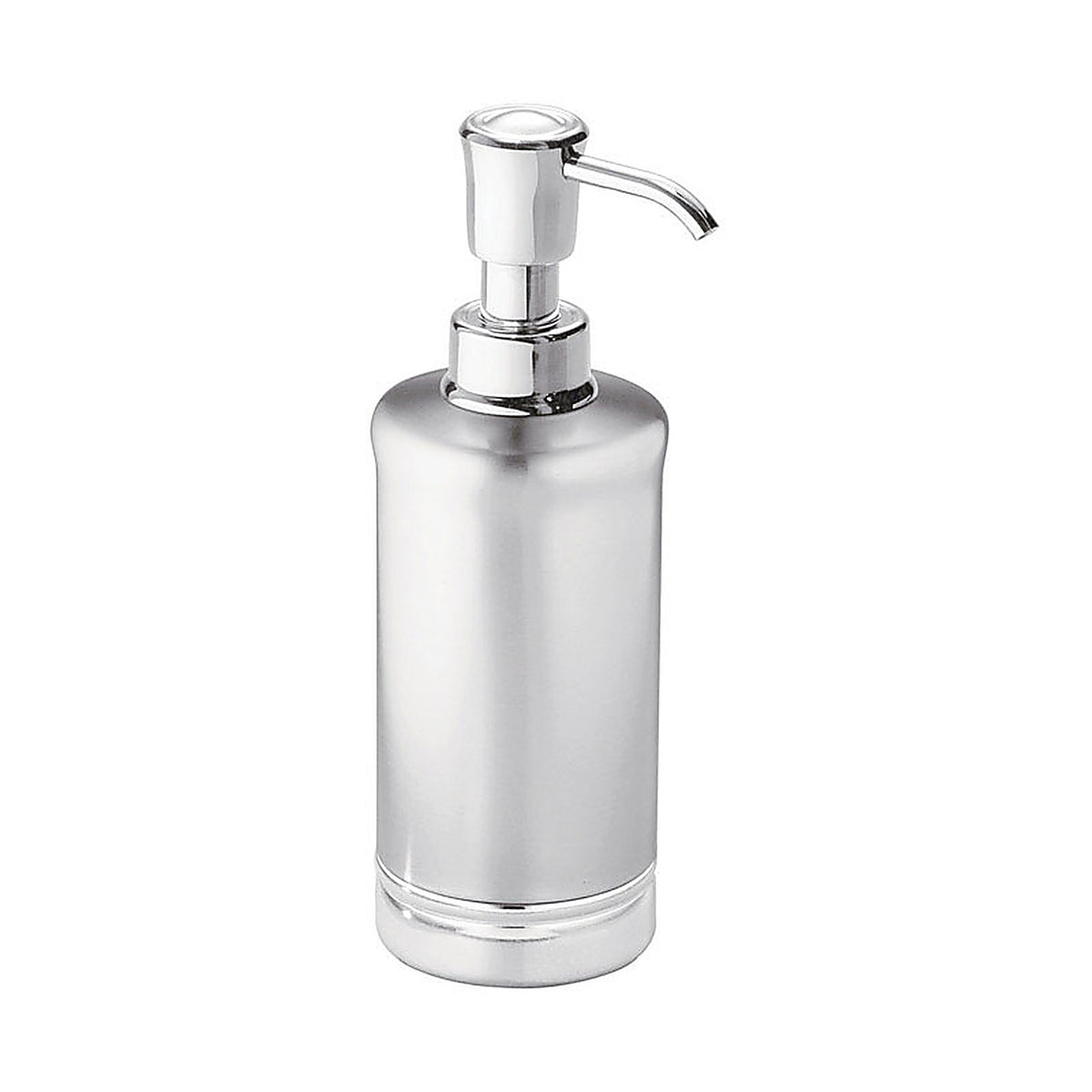 InterDesign - 76350 - Chrome Silver Stainless Steel Soap Dispenser
