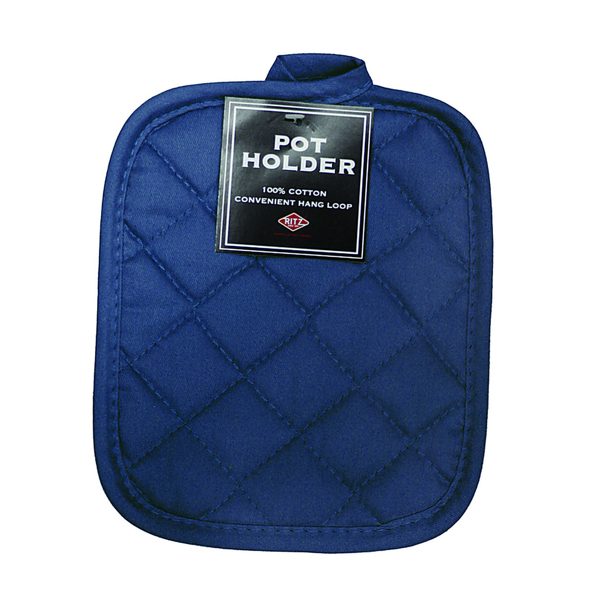 Ritz - 37524 - Federal Blue Pebble Cotton Pot Holder