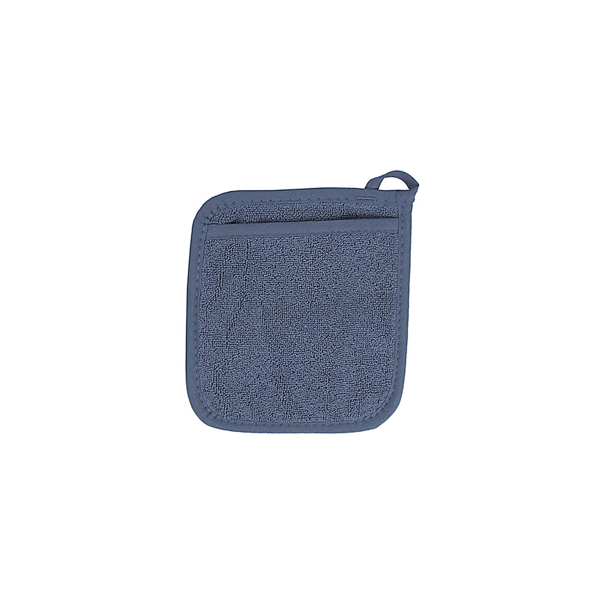 Ritz - 40024 - Royale Federal Blue Solid Terry Cotton Pocket Oven Mitt