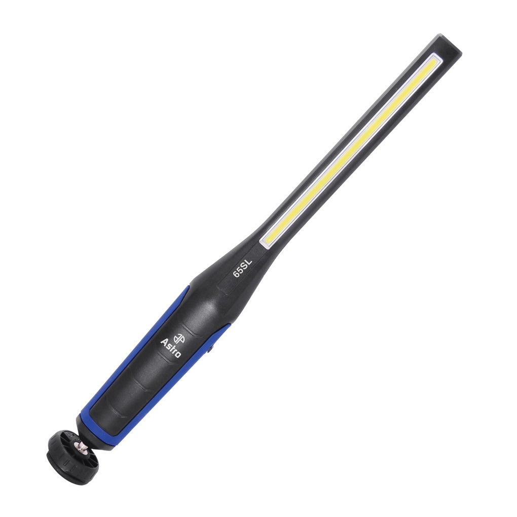 Astro Pneumatic - 65SL - 650 Lumen Rechargeable LED Slim Light w/ Top Flash Light