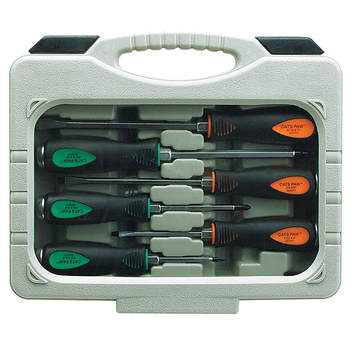 Mayhew Tools - 66300 - 6 pc. Cats Paw Capped Screwdriver Set
