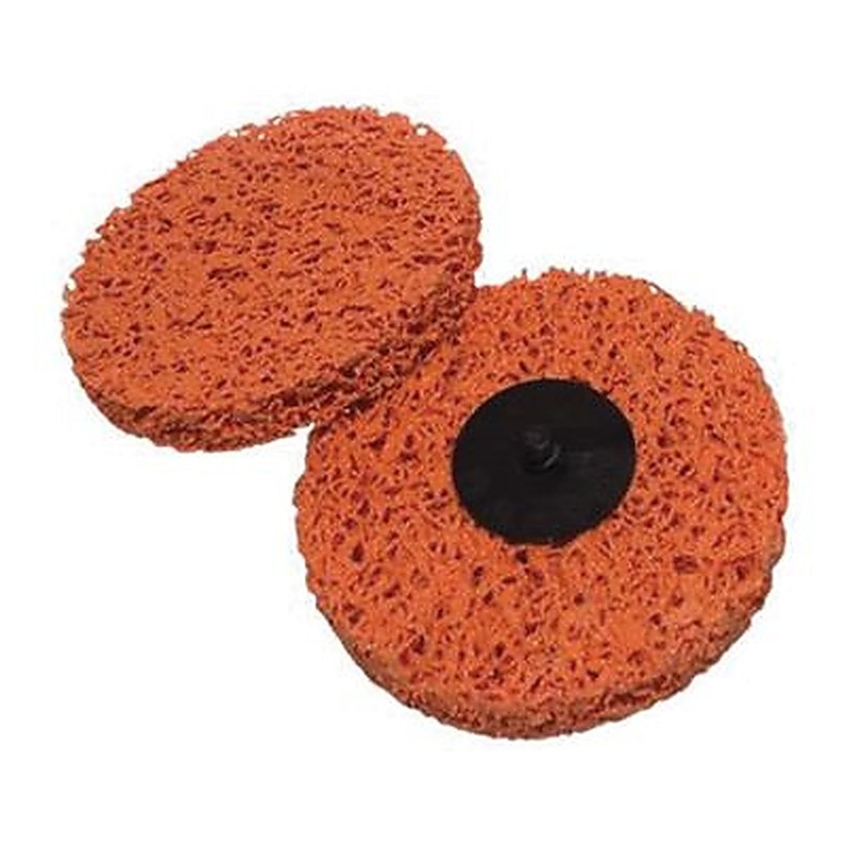 Mirka - 66400CS - Mini Strip Away Disc, 4 Inch Diameter, Coarse Grade, Synthetic Fiber Abrasive, Tr Roloc Attachment, Orange
