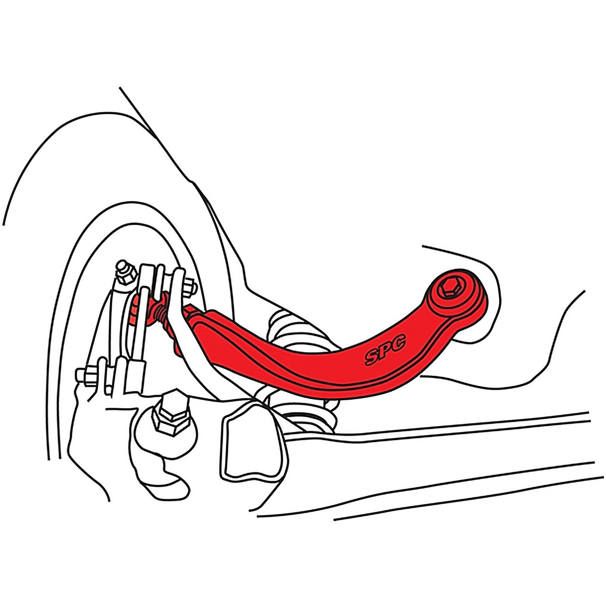 SPC - 67420 - Focus/Mazda3 Rear Upper Arm