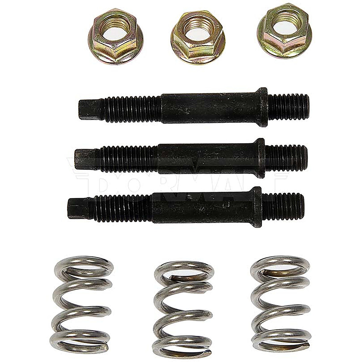 Dorman - 675-216 - Double Ended Stud - (3) Springs (3) Studs (3) Lock Nuts