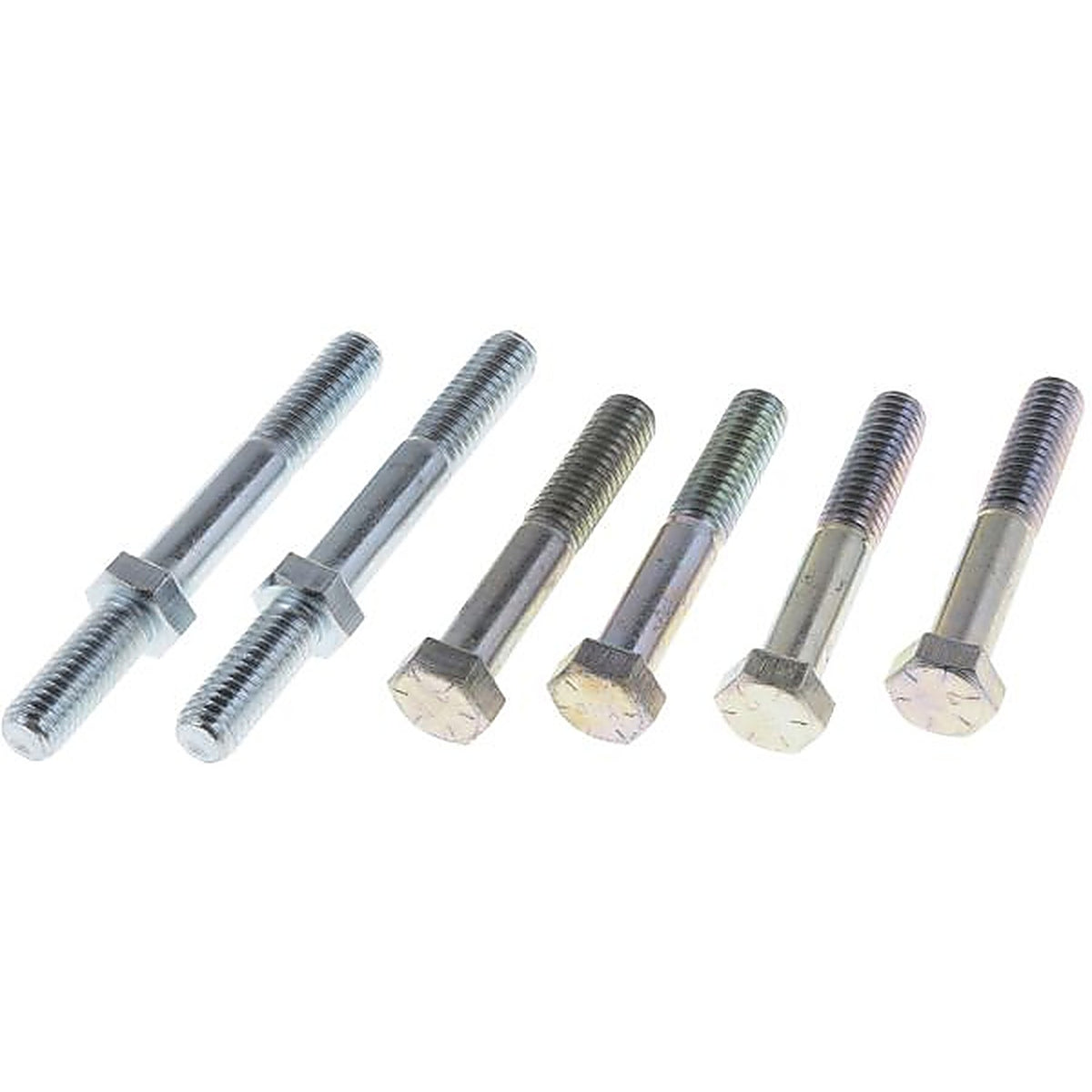 Dorman - 675-217 - Exhaust Flange Hardware - 4 Bolts and 2 Studs - 3/8-16