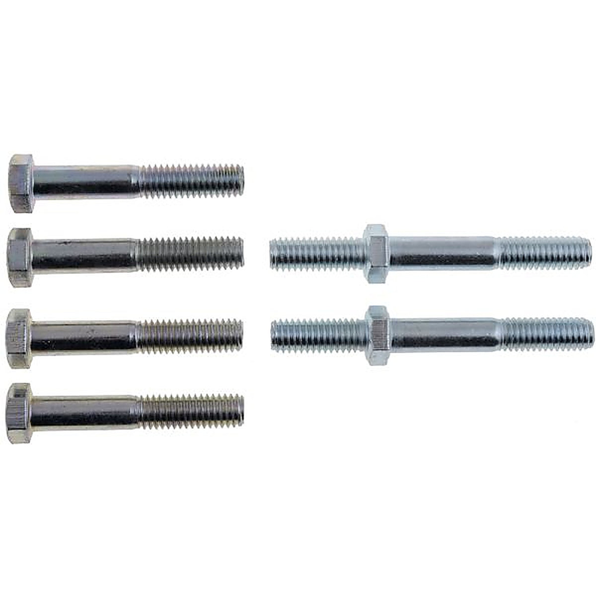 Dorman - 675-217 - Exhaust Flange Hardware - 4 Bolts and 2 Studs - 3/8-16