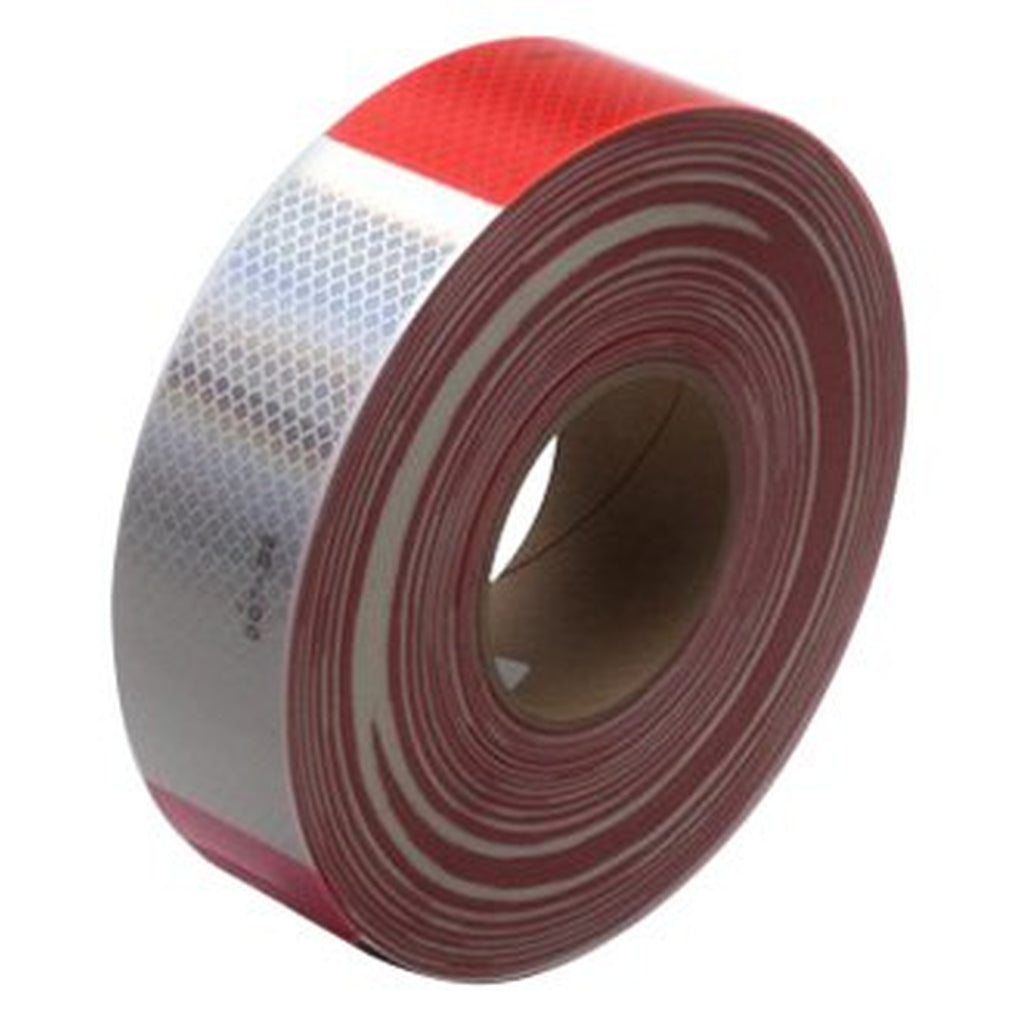 3M - 67533 - Diamond Grade Conspicuity Marking Roll 983-32, Red/White, 2 in x 150 ft
