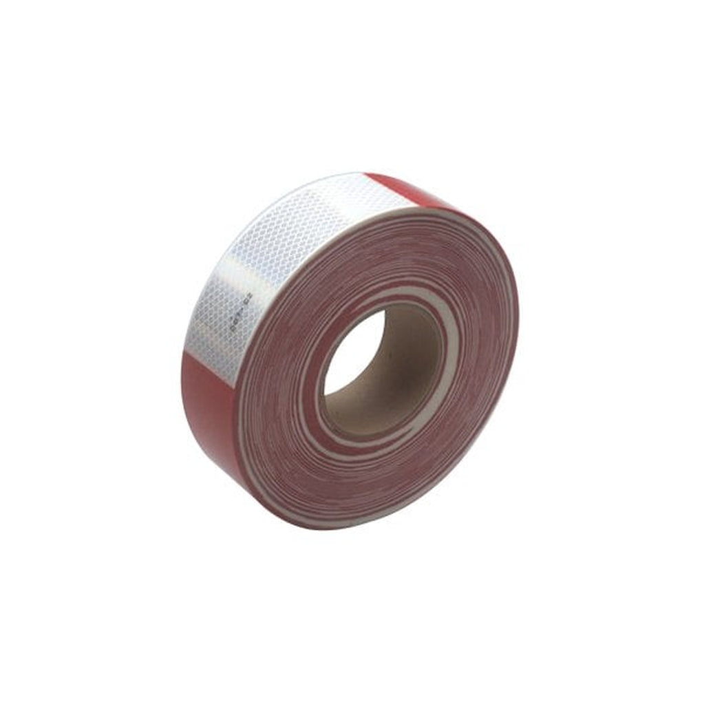 3M - 67535 - Diamond Grade Conspicuity Marking Roll 983-326, red/white bands, 2 in x 150 ft