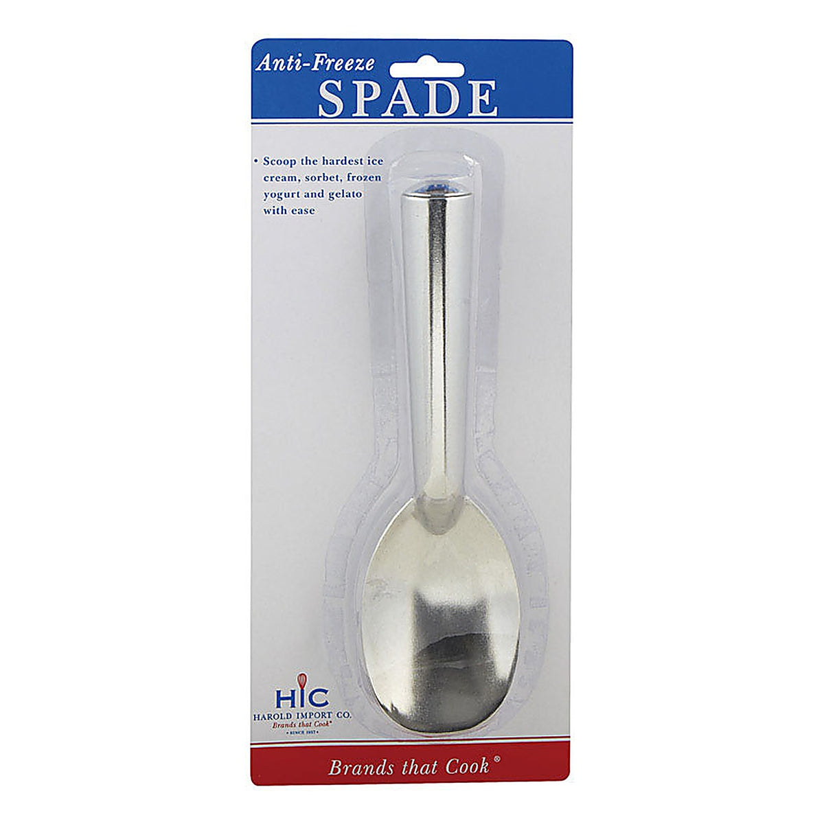 Harold Import - AFP - 7 in. L Silver Steel Ice Cream Scoop