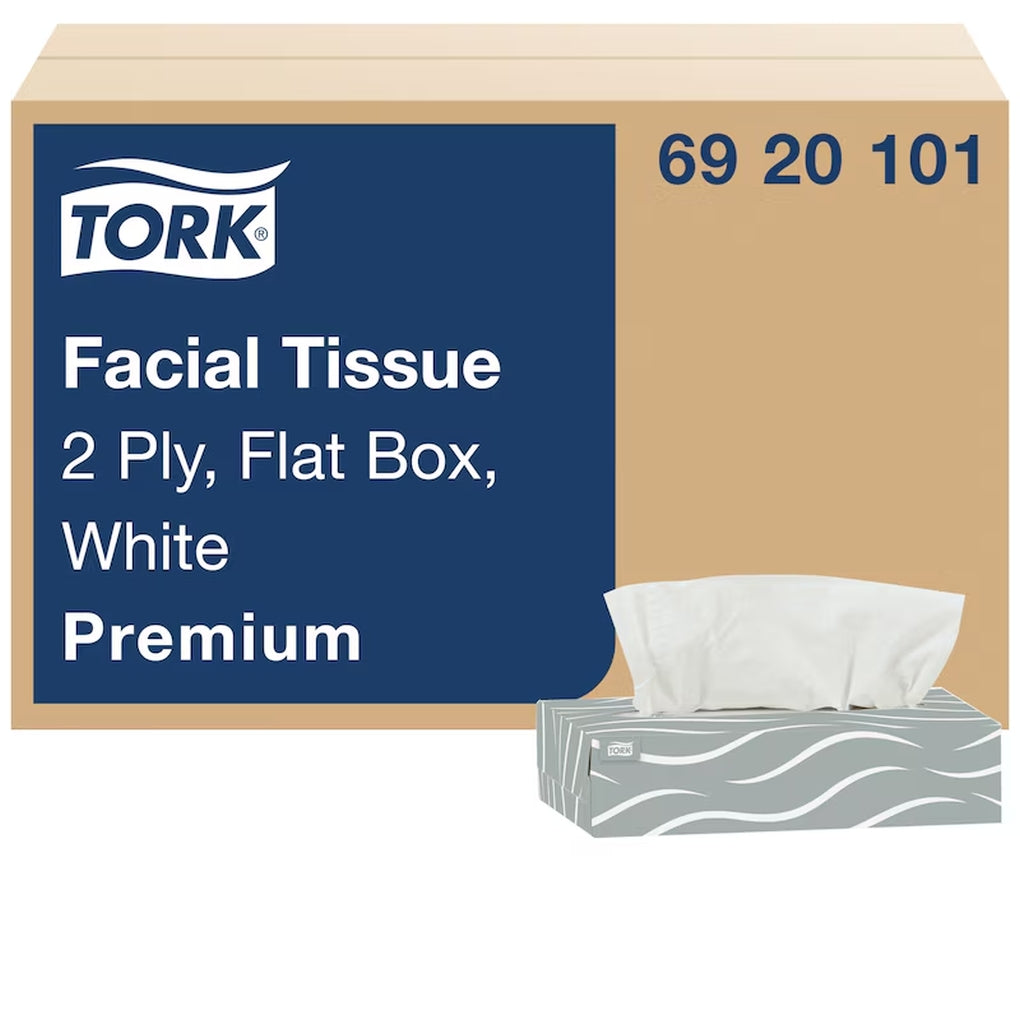 Tork - 6920101 - Premium Facial Tissue Flat Box