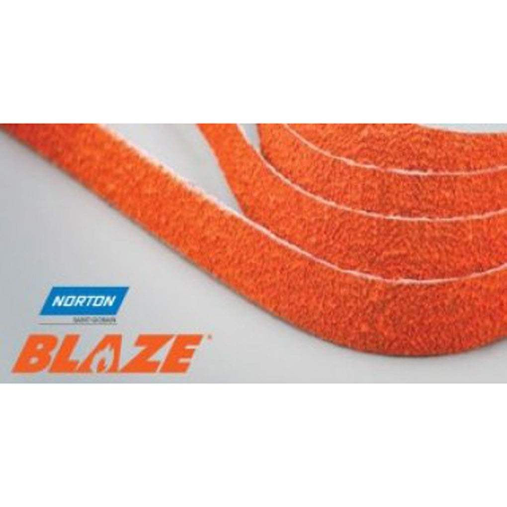 Norton - 69244 - Norton Blaze File Belts - 1/2 in x 18 in - 60 Grit