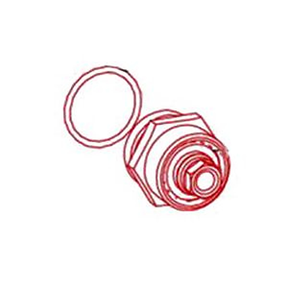 SATA - 69872 - Fan Control O-Ring, Use with: SATAjet 2000 B Spray Gun