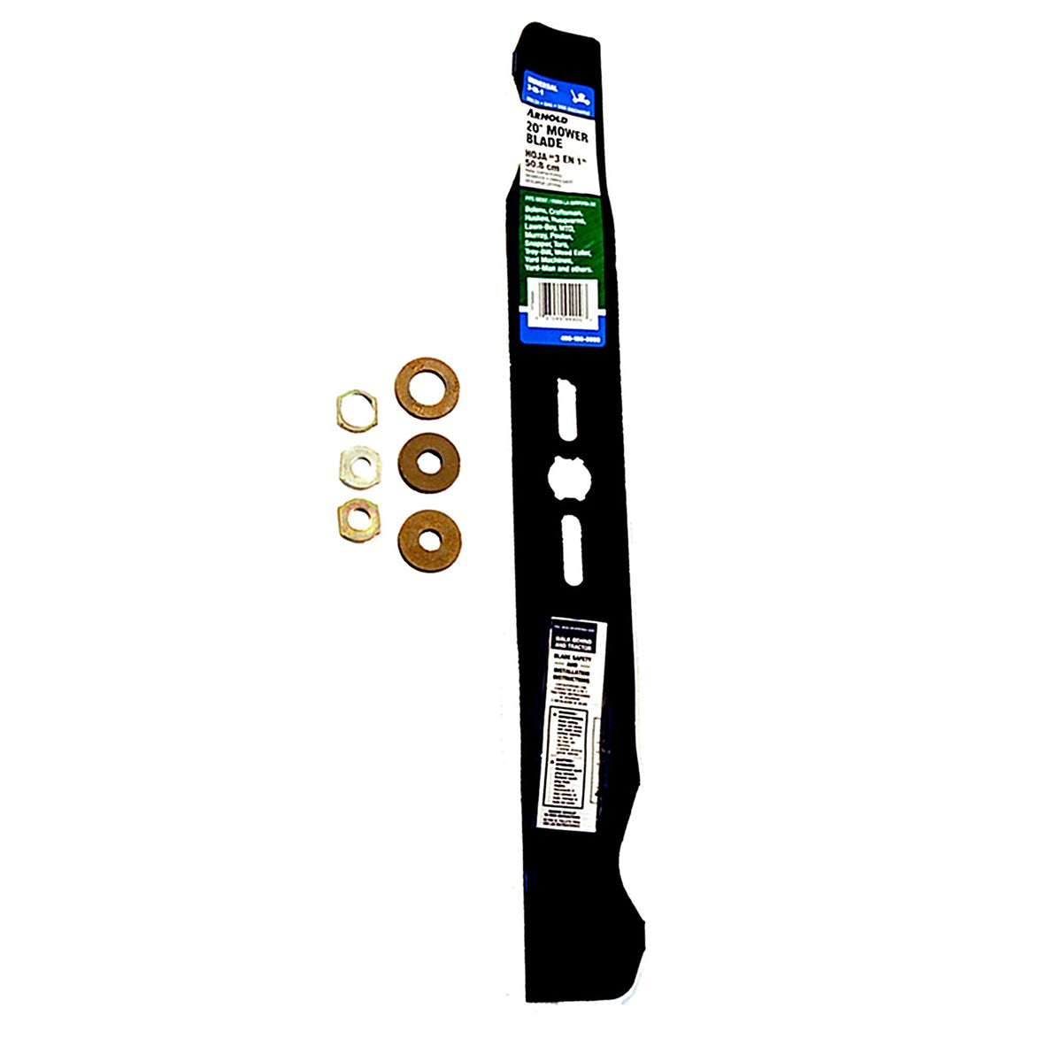 Arnold - 490-100-0090 - 20 in. 3-in-1 Mower Blade For Walk-Behind Mowers 1 pk