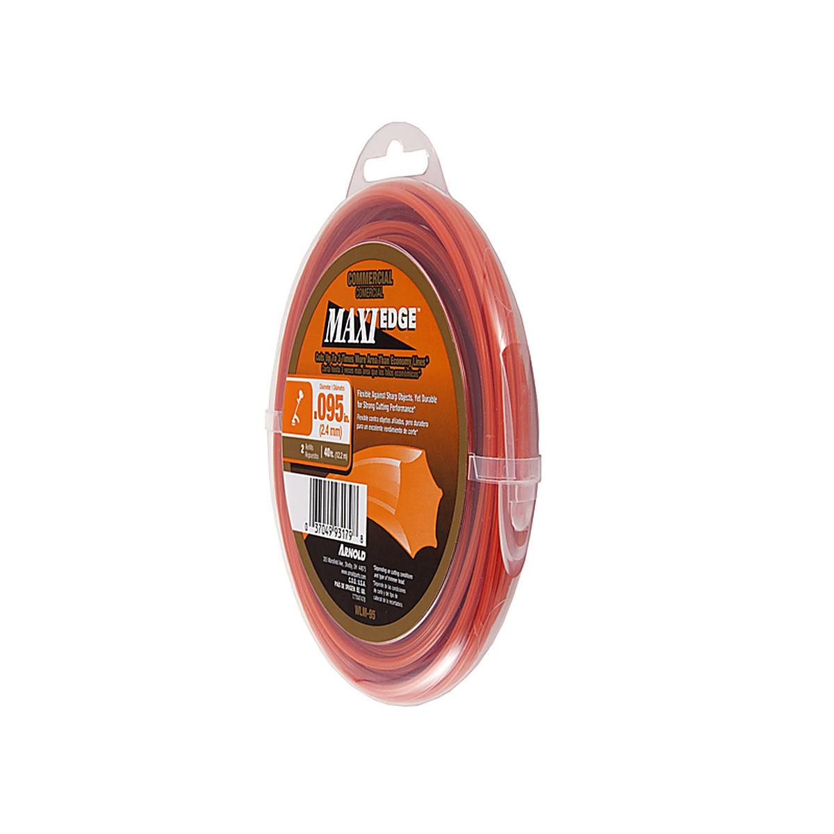 Arnold - WLM-95 - Maxi Edge Commercial Grade .095 in. D X 40 ft. L Trimmer Line