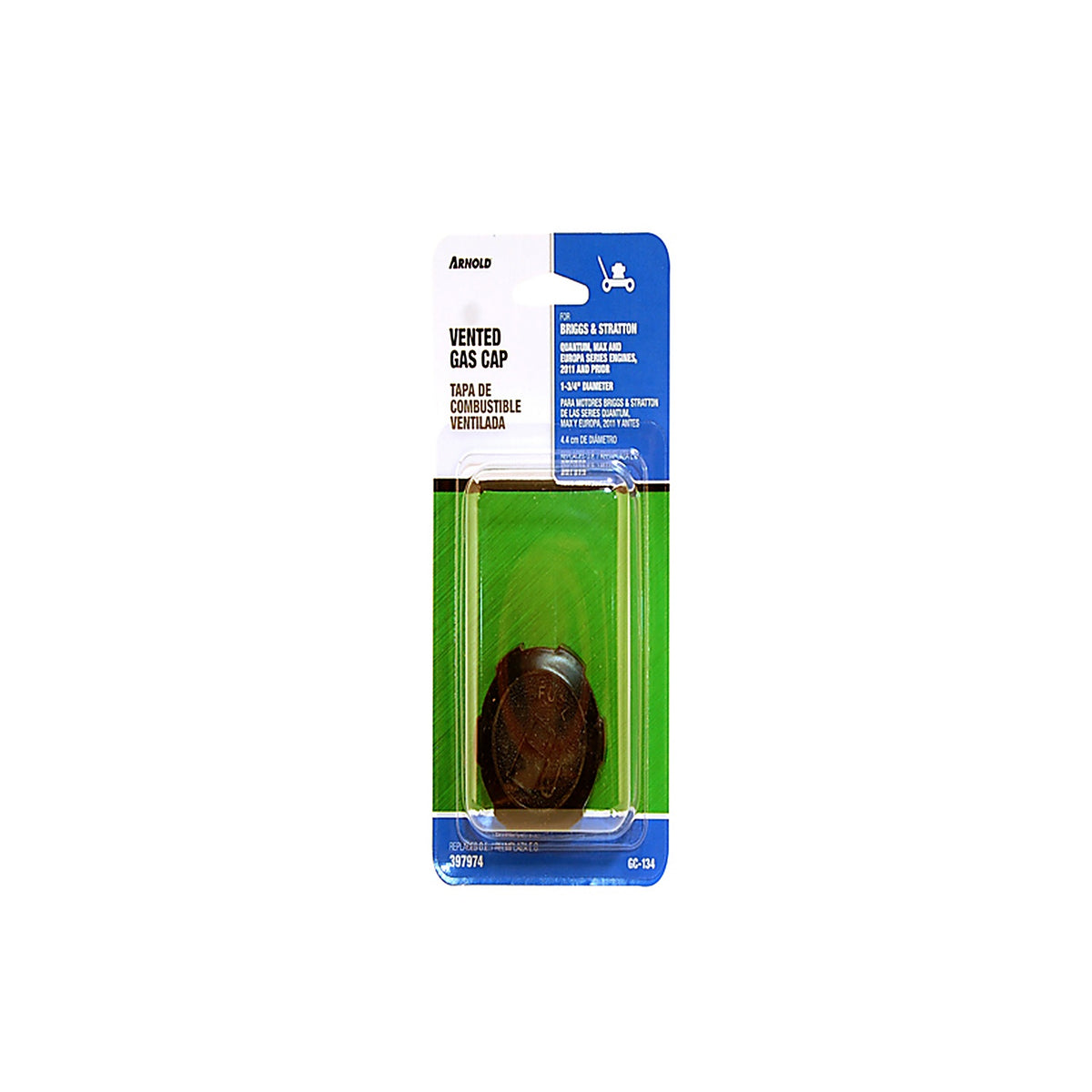 Arnold - GC-134 - 1.75 in. D Gas Cap