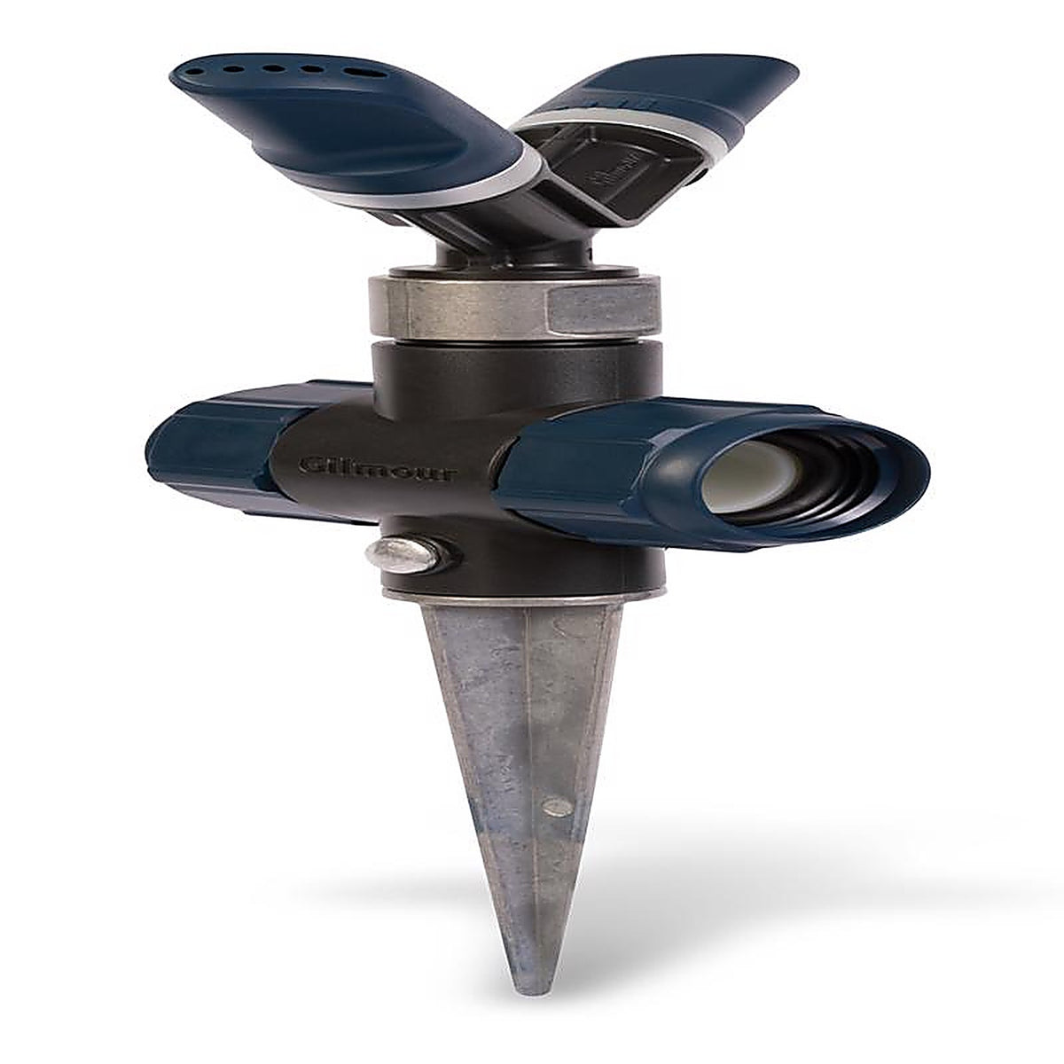 GIlmour - 813423-1002 - Gilmour Metal Spike Base Whirling Sprinkler 1800 sq ft 1 pk