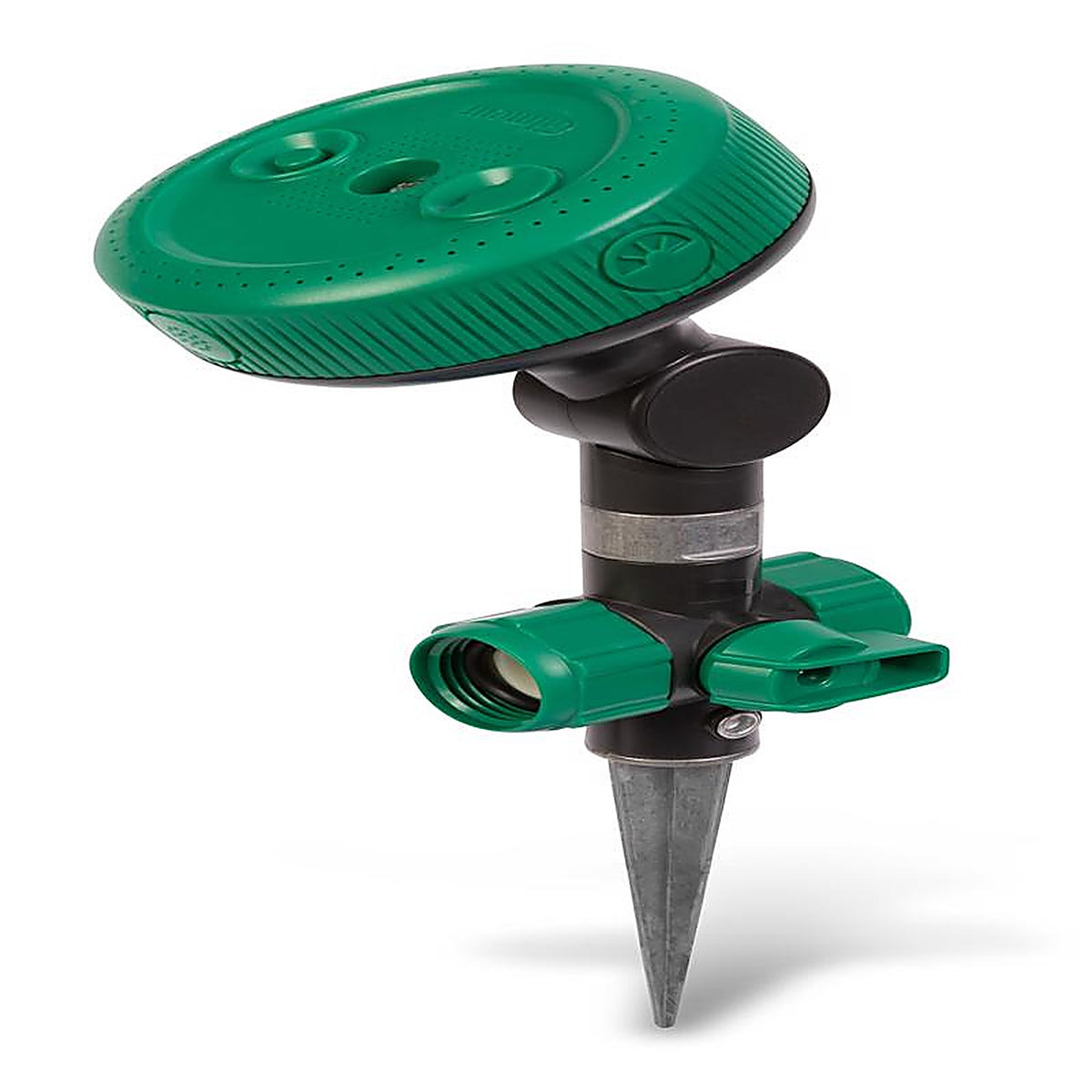 GIlmour - 813463-1003 - Gilmour Metal Spike Base 4-Pattern Spot Sprinkler 1250 sq ft 1 pk