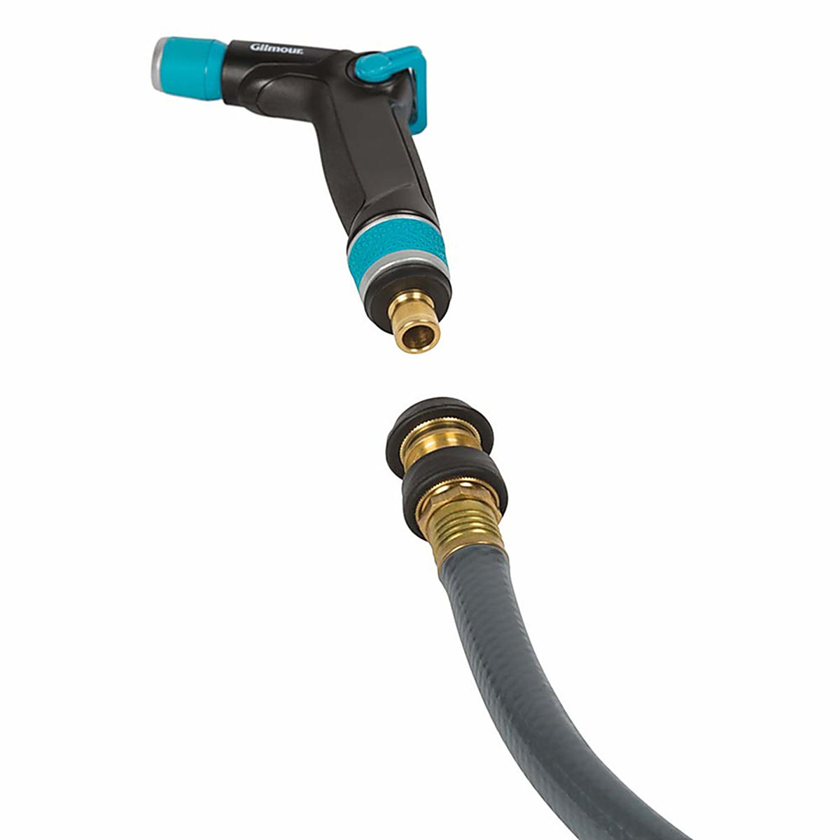 Gilmour - 871514-1001 - Heavy Duty Brass Threaded Male Quick Connector