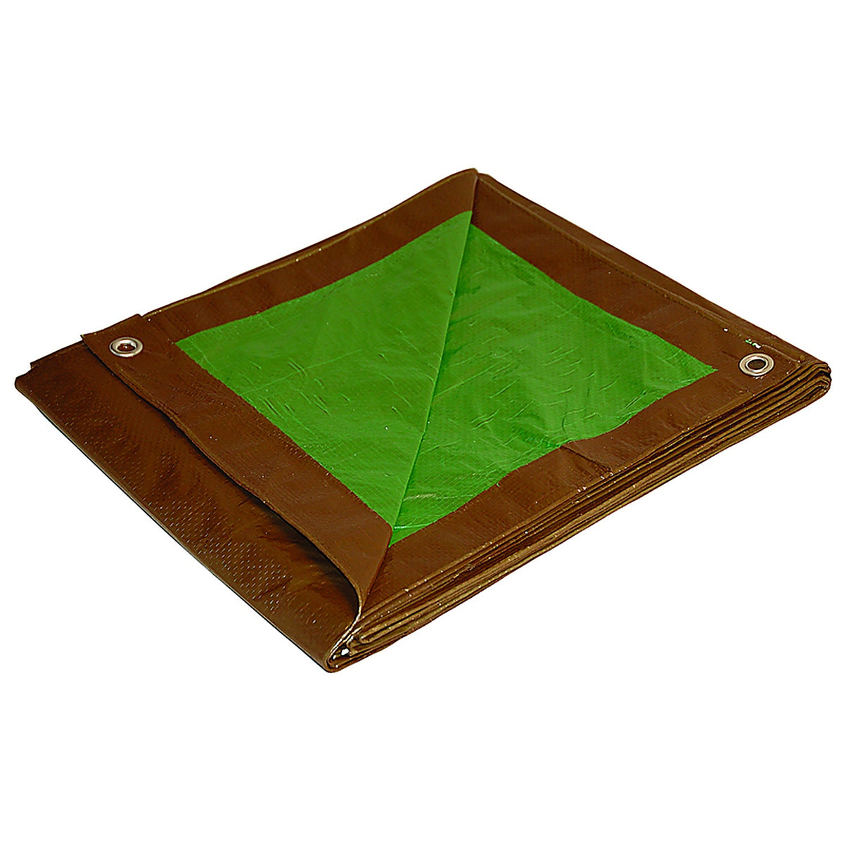 Foremost - 10816 - Dry Top 8 ft. W X 16 ft. L Medium Duty Polyethylene Reversible Tarp Brown/Green